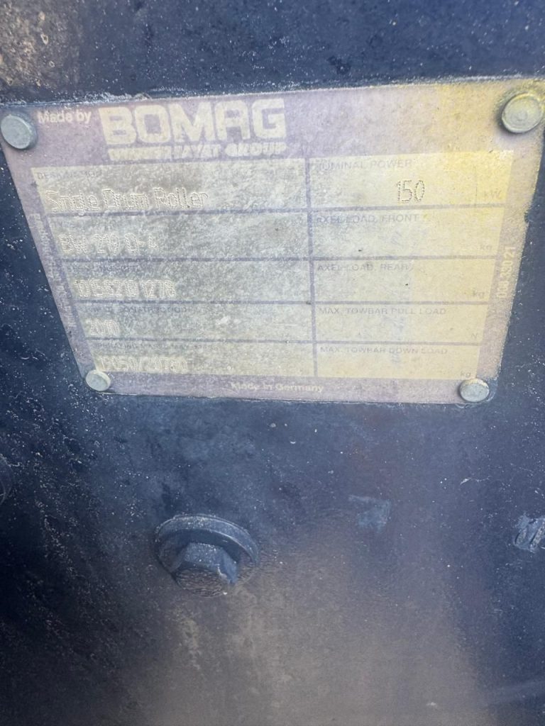 2010 BOMAG BW219D-4 ROLLER