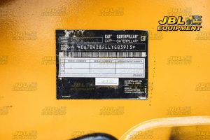 2020 CAT 428F2 TLB 4X4