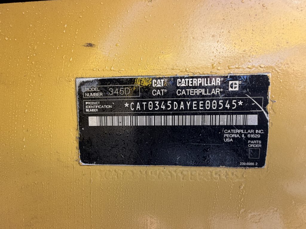 REFURBISHED CAT 345D EXCAVATOR