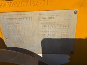 2015 JCB 3DX 4X4 TLB